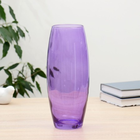 Vase "Rainbow G" Violet D-8cm, 11x26cm