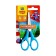 Scissors 12.8 cm children's multi-bullets "Raccoon Adventures", mix, euro suspension