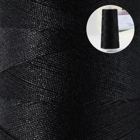 Threads 150ll, 500 m, black color No. 115-1