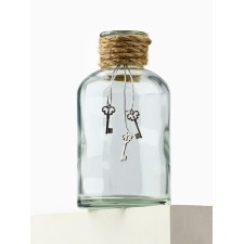 Vase for flowers, transparent, 250 ml.