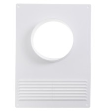 Plate Potse Era 100PTPR, 180x250 mm, D = 100 mm, with a lattice, with a round flange