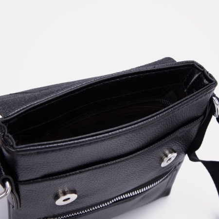 Male bag, terra dever, black color-2