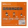 Sadovo-park lamp TDM NBU 04-60-001, E27, 60 watts, four., Nasten., Under bronze