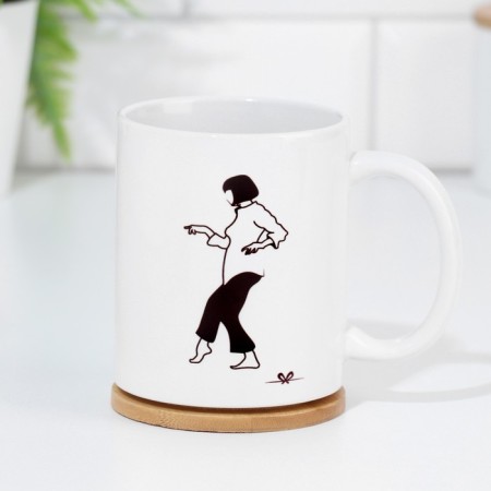 A set of mugs for two, sublimation "perfect pair", 2 circles, 320 ml-1