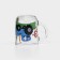 Mug "Blue Tractor. Numbers ", 250 ml, d = 7.2 cm, h = 9 cm, glass