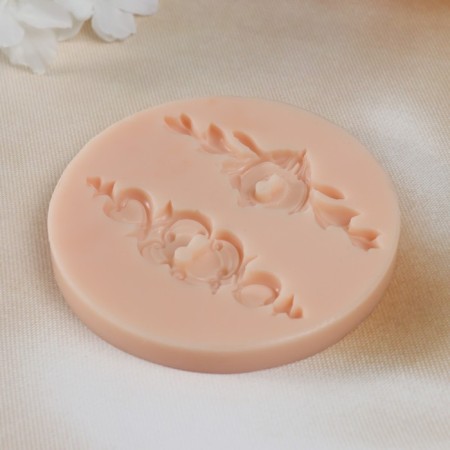 Molds Silicon "Kalloine wells" No. 1 7.8x2.4x0.3 7.8x2.9x0.3 cm-2