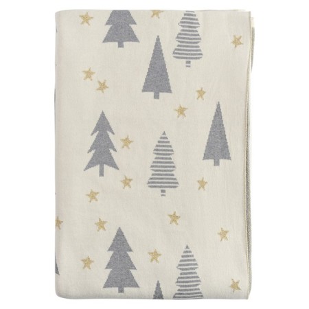 Плед с новогодним рисунком Magic forest New year Essential, размер 130х180 см