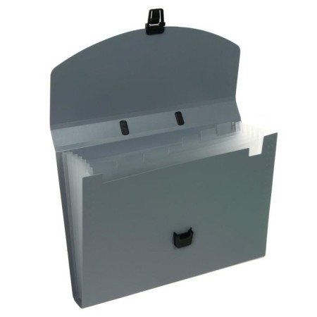 A4 Calligrata Portfli folder, 6 departments, 700mm, up to 300 sheets, gray-4