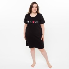 Dress, black color, size 50