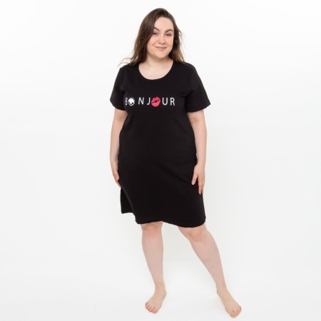 Dress, black color, size 50