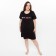 Dress, black color, size 50