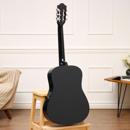 Classic guitar Music Life GQD-H38Y, Black, 97 cm-5
