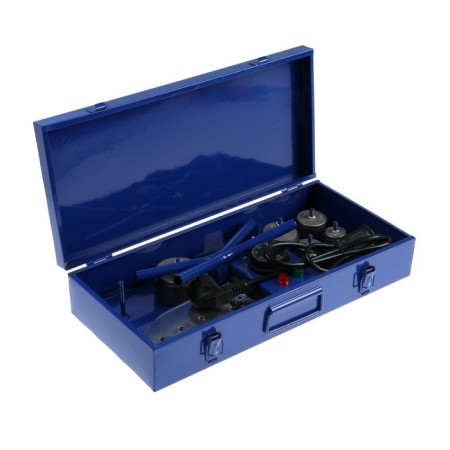 A device for welding plastic pipes tundra, 1000 watts, a set of nozzles 20-50 mm, 50-300 °-5