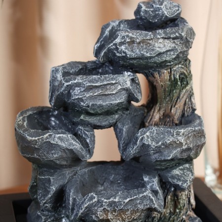 Fountain "Rockous tubs" 26x23 cm (with backlight, without ball)-1