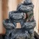 Fountain "Rockous tubs" 26x23 cm (with backlight, without ball)