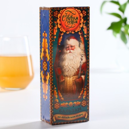 Balm -free balm on the Altai cedar Happy New Year, 250 ml.-5
