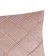 Decorative pillowcase "Ethel" Solo light pink 43x43 cm, polyester