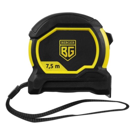 Roulette Berger BG1353, 7.5 m x 25 mm, shock -resistant, bilateral scale, magnet
