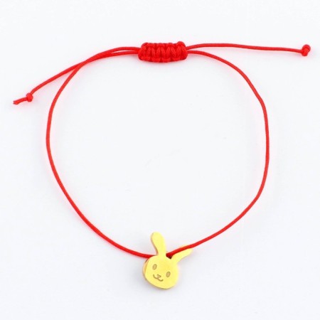 Bracelet-Militstant "Bunny", Metal, D = 8 cm