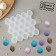 Silicone Mold "Mini-Shariki", dimensions 1.7-2 cm, thickness 8 mm, color transparent