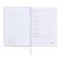 Dated 2025 diary, A5, 176 sheets of Escalada, a solid cover of artificial leather with foam rubber, pancake embossing, liesse, block 70 g/m2, lilac