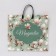 Package "Assorted Flowers", polyethylene with a plastic handle, mix 100 μm 38 x 35 cm