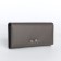 Women's wallet on magnet, gray color