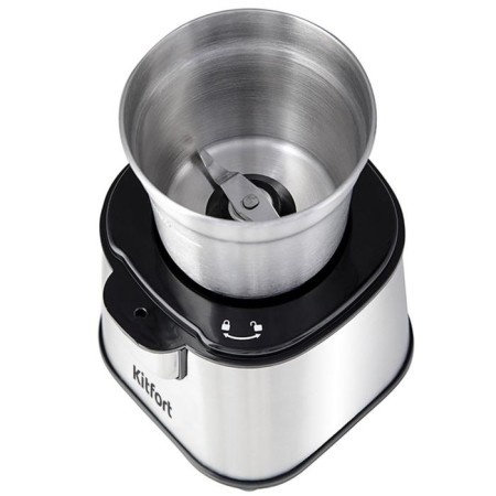 Kofemolka KitFort KT-1315, electric, 220 watts, 60 g, silver-1