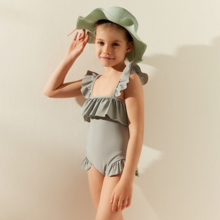 Swimsuit Squat Children's Minaku Blue Color, Height 134-140 cm