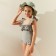 Swimsuit Squat Children's Minaku Blue Color, Height 134-140 cm
