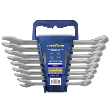 The set of keys Goodyear GY002208, combined, 8 pcs.