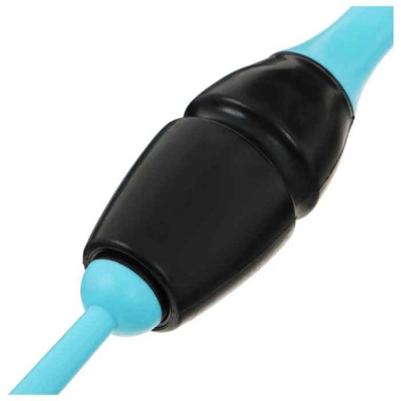 Bulas for rhythmic gymnastics inserted Grace Dance, 36 cm, blue/black color-5