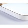 LED ceiling LED Ambrella Light, Air, FZ1259, LED, 27 W, 2025LUM, 5000K, white color, gold