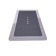 Moisted matting “Sponge”, rectangular, 60x90 cm, gray color.