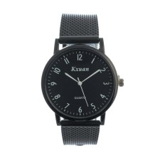 Men's wristwatter-quartz watch KXUAN, D-4 cm, silicone strap 23 cm
