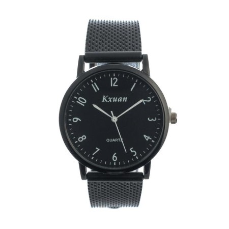 Men's wristwatter-quartz watch KXUAN, D-4 cm, silicone strap 23 cm
