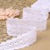 Knitted lace, 50 mm × 10 ± 1 m, white color