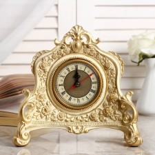 Camine rooms, 21 x 19x 6.5 cm, white with gilding