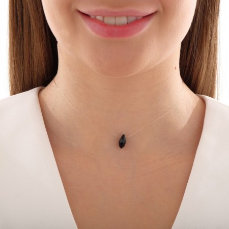 City pendant Phuket, a drop on a fishing line, black color 30cm-4