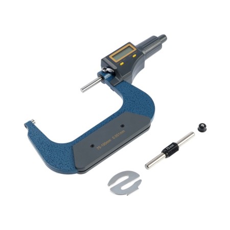 Micrometer electronic tundra, metal, range 75-100 mm, measurement step 0.001 mm-13