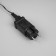 Garland “thread” 10 m, IP44, UMS, dark thread, 100 LED, warm white glow, flickering all LEDs, 24 V