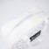 Cosmetic bag with lightning, white color