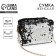 Women's bag with sequins, 16*11.5*6.5 cm, black color