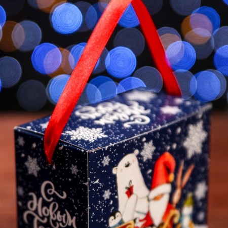Gift box "New Year's Journey", 11 x 6 x 11 cm-2