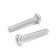 Screw, with a semicircular head, galvanized, Din7985, M5x30 mm, 1000 pcs