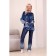 Female costume, size 44, blue color
