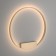 Bra Maytoni Mod058WL-L50BS3K, 1XLED, 51W, 80x80x80 cm, 2400lm, brass color