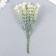 Flowers for decorating "Shabo clove" White 1 bouquet = 6 heads 17 cm