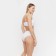 Panties female slips, white color, size 44 (m)