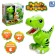 Robot Dinosaur "Peteum" IQ Bot, interactive: sensory, sound, light, batteries
